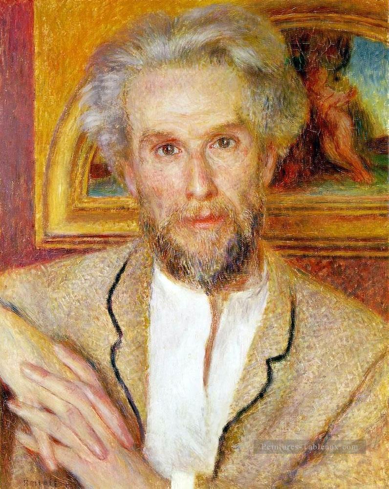 portrait de victor chocquet 75 Pierre Auguste Renoir Peintures à l'huile